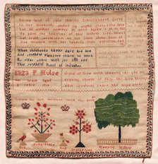 Sampler, 1810. Creator: Unknown.