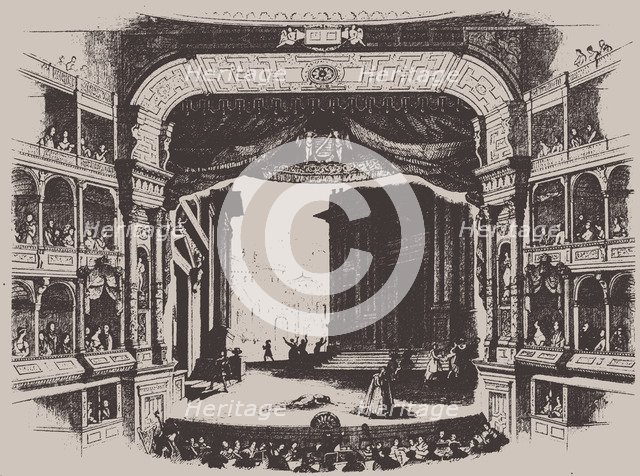 Premiere of the opera Rienzi by Richard Wagner, at the Dresden Hoftheater on 20th October 1842, 1843
