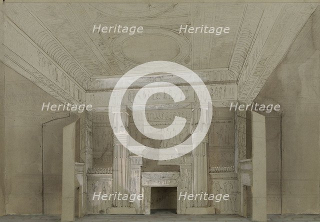 Set design for the Opera Aida by Giuseppe Verdi, Paris, Théâtre national de l'Opéra, 22.03.1880, 188