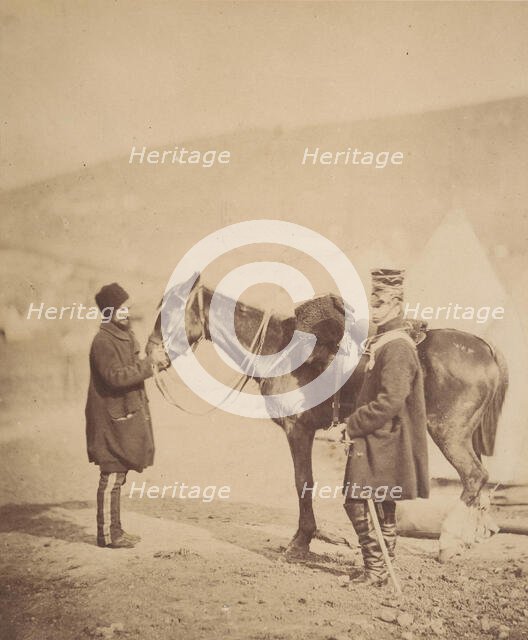 Major General A. H. King, 1855. Creator: Roger Fenton.