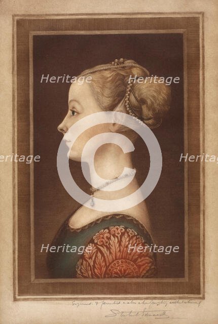 Portrait of a Lady, c1890s. Creator: Samuel Arlent Edwards.