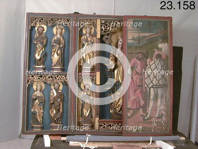 Virgin and Child with Twelve Saints, between 1510 and 1520. Creator: Unknown.