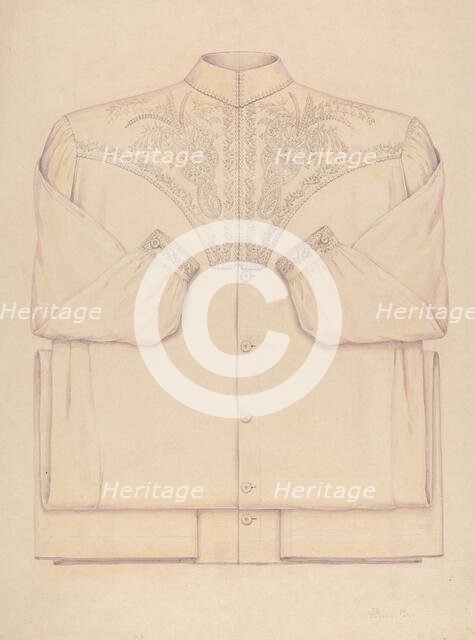 Nightgown, c. 1938. Creator: Eugene Croe.