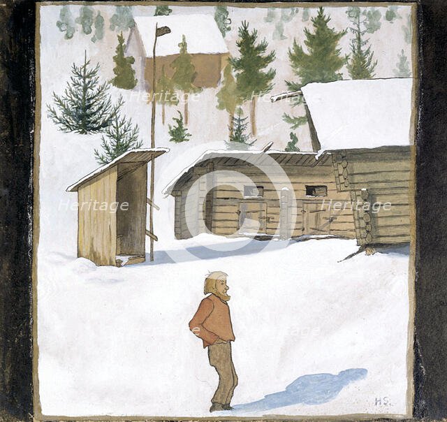 Winter, c1900. Creator: Hugo Simberg.