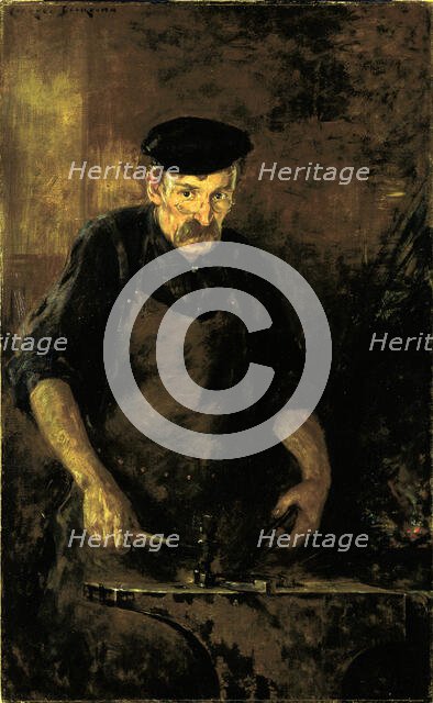 The Blacksmith, 1909. Creator: Carroll Beckwith.