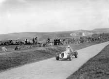 RJW Appleton's Appleton-Riley Special, Lewes Speed Trials, Sussex, 1938. Artist: Bill Brunell.