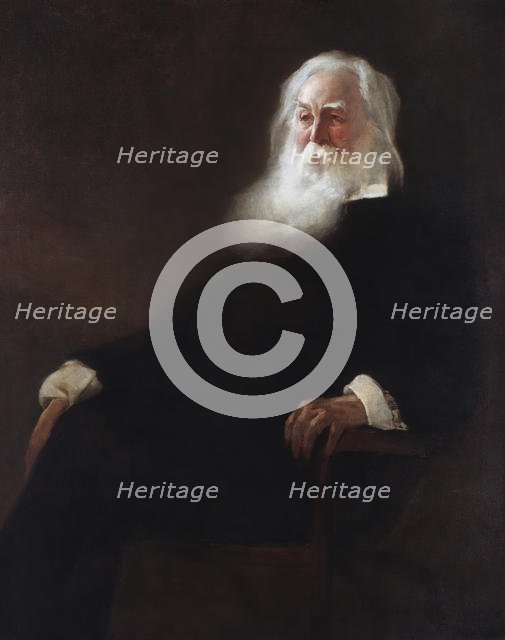 Walt Whitman, 1889. Creator: John White Alexander.
