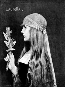 Lauretta - by Jules Lefebvre, 1895. Creator: Giuseppe Gilardi.