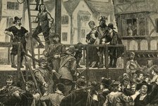 'Execution of Tomkins and Challoner', (1897).  Creator: Unknown.