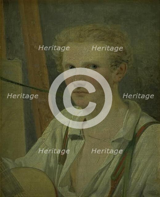 Self-Portrait, 1819-1832. Creator: Wilhelm Bendz.