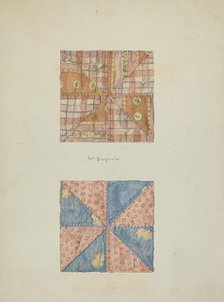 Squares of Patchwork, 1939. Creator: Carl Buergerniss.