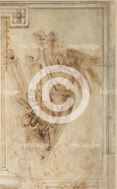 Two Angels Carrying Torches, c. 1501. Creator: Filippino Lippi.