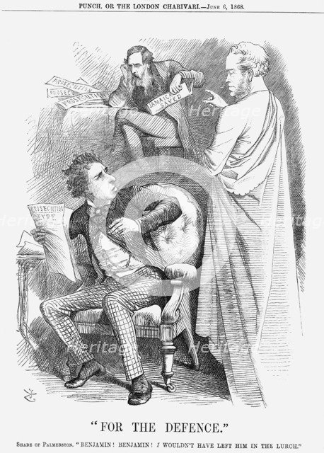 For the Defence, 1868. Artist: John Tenniel