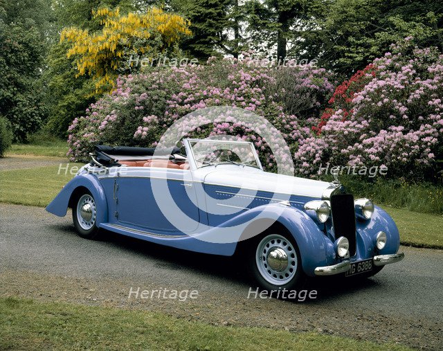 A 1937 Delage D6-75 Sport DHC. Artist: Unknown