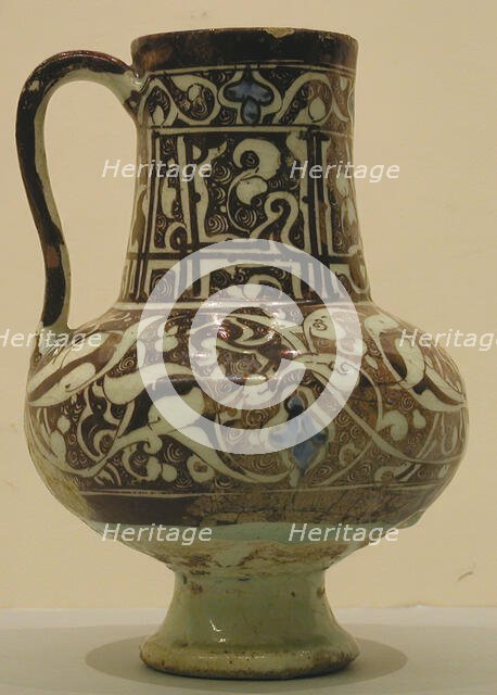 Ewer, Syria, late 12th-first half 13th century. Creator: Unknown.