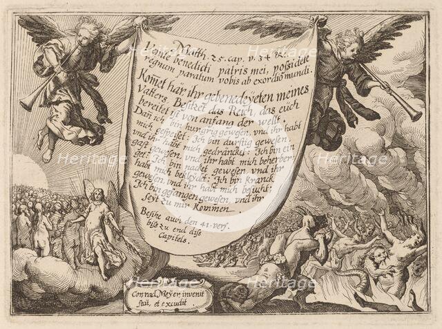 Title Page. Creator: Conrad Meyer.