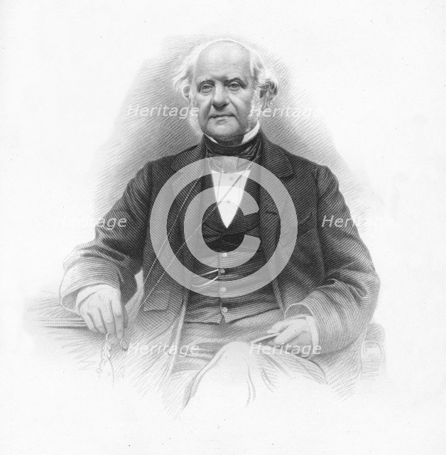 'George Peabody', 1859. Artist: Unknown.