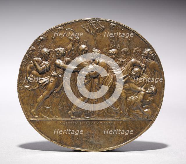 The Betrayal of Christ, c. 1525. Creator: Valerio Belli (Italian, c. 1468-1546), workshop of.