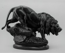 Lion, c. 1880. Creator: Rosa Bonheur.