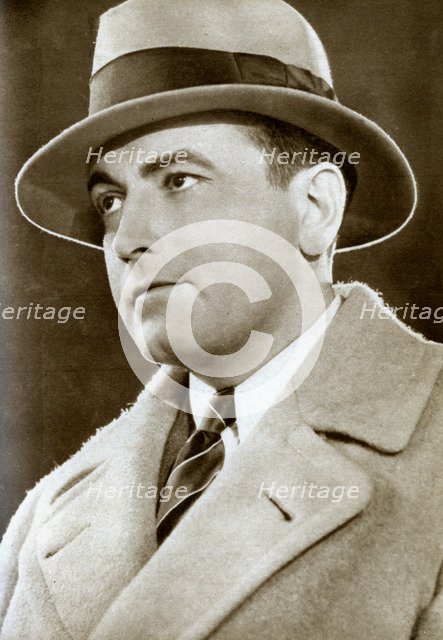 Richard Barthelmess, American actor, 1933. Artist: Unknown