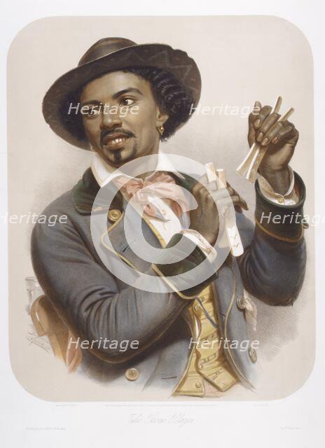 The Bone Player, 1857. Creator: Jean-Baptiste Adolphe Lafosse.