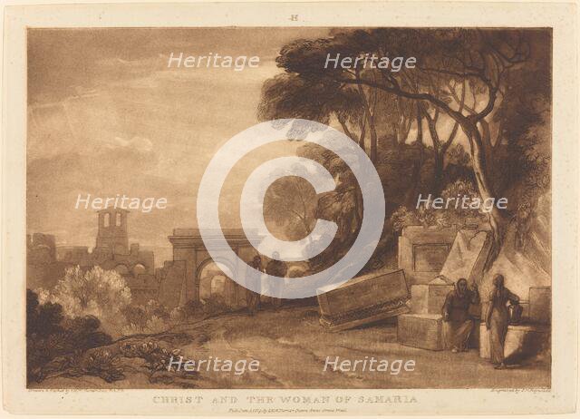The Woman of Samaria, published 1819. Creator: JMW Turner.