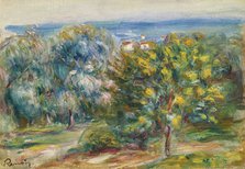 Midday Landscape, 1910. Artist: Renoir, Pierre Auguste (1841-1919)