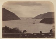 Hudson River Seen from United State Military Academy at West Point, New York, 1867. Creator: George K. Warren.