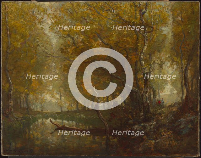 Bradbury's Mill Pond, no. 2, 1903. Creator: Henry Ward Ranger.