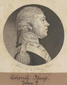 Colonel Boyd, 1802. Creator: Charles Balthazar Julien Févret de Saint-Mémin.