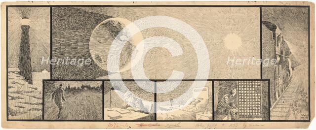 The Lamps of God, 1922. Creator: Winsor McCay.