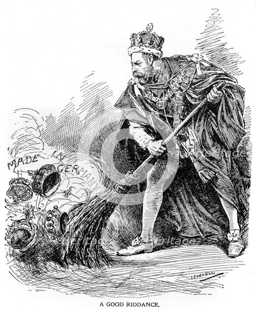 'A Good Riddance', First World War, 1914-1918, (c1920). Artist: Unknown