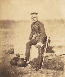 Lt. General Barnard, C.B., 1855. Creator: Roger Fenton.