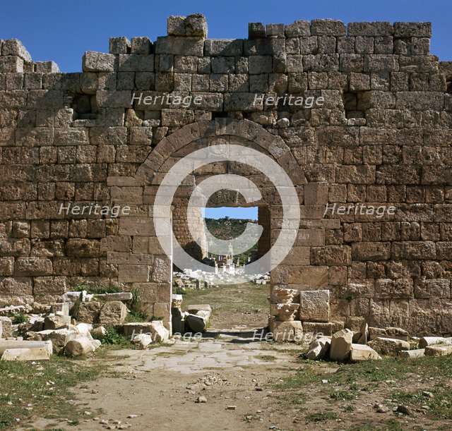 Outer gate of the ancient city of Perga, 2nd century. Artist: Unknown