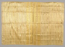 Fragment of Gold Cloth, 1800s. Creator: Unknown.