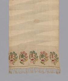 Towel, Turkey, 1875/1900. Creator: Unknown.