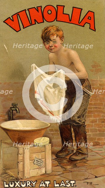 Vinolia soap, 1910s. Artist: Unknown