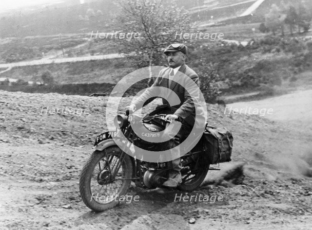 1940 BSA motorbike, (c1940?). Artist: Unknown