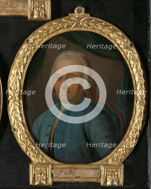 Portrait of Joannes Badon, Poet from Vlaardingen, 1732-1771. Creator: Nicolaas Reyers.