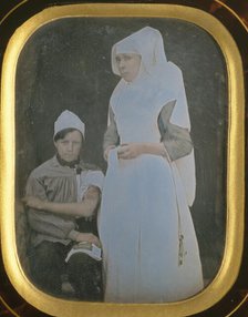 Soeur Pierrette Toussaine Blondeau, Hospices de Beaune, 1845-50. Creator: Unknown.
