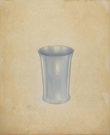 Silver Beaker, 1935/1942. Creator: Harry Goodman.