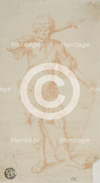 Standing Warrior, 1635/99. Creator: Unknown.