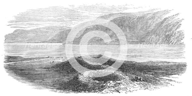 Serpent-shaped mound in Argyleshire, 1872. Creator: Unknown.