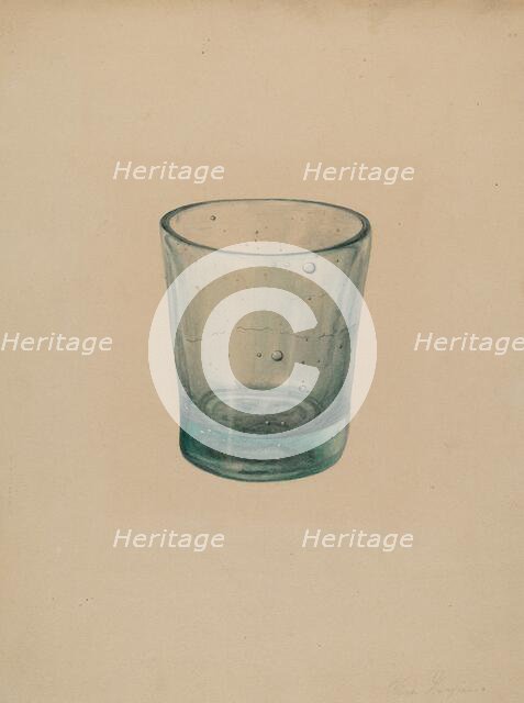 Tumbler, 1935/1942. Creator: Charles Garjian.