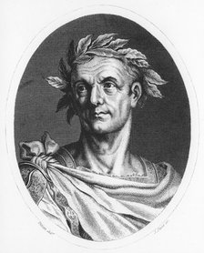 Julius Caesar, Roman soldier and statesman. Artist: Unknown