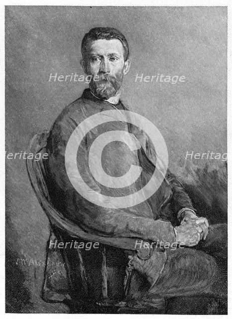 'A B Frost', American illustrator, c19th century. Artist: Unknown