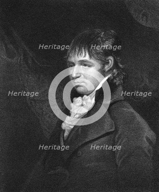 Richard Porson, English classical scholar, (1836).Artist: B Holl