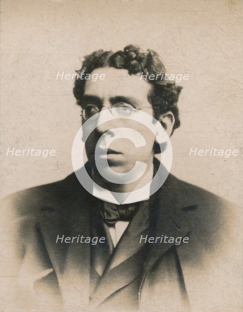 'Israel Zangwill', (1864-1926). British humorist and writer, 1894-1907. Artists: Israel Zangwill, Unknown.