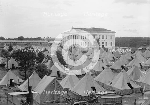 American University Training Camp - Misc. Views, 1917. Creator: Harris & Ewing.