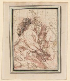 The Entombment, ca. 1596. Creator: Giovanni de' Vecchi (Italian, 1536-1615).